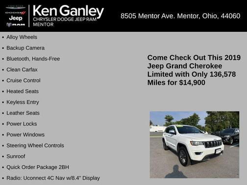 2019 Jeep Grand Cherokee Limited