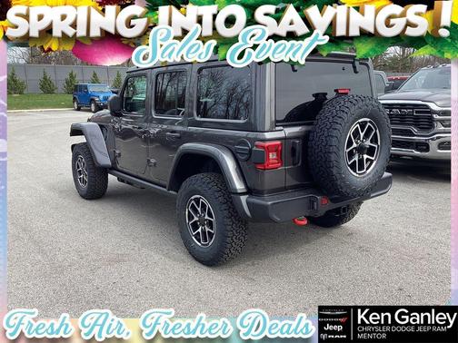 Granite Crystal Clearcoat Metallic 2026 Jeep Wrangler Rubicon