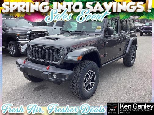 Granite Crystal Clearcoat Metallic 2026 Jeep Wrangler Rubicon