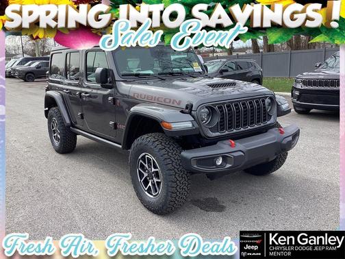 Granite Crystal Clearcoat Metallic 2026 Jeep Wrangler Rubicon