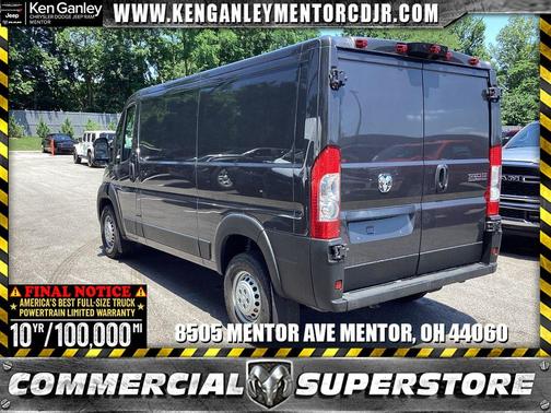 2025 RAM ProMaster 1500 Low Roof