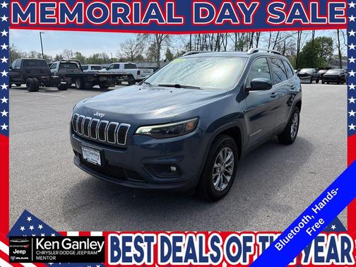 Blue Shade Pearlcoat 2019 Jeep Cherokee Latitude Plus