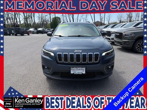 Blue Shade Pearlcoat 2019 Jeep Cherokee Latitude Plus