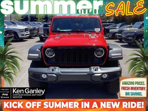 Firecracker Red Clearcoat 2026 Jeep Wrangler Sport