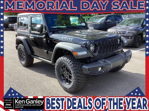 Black Clearcoat 2026 Jeep Wrangler Sport