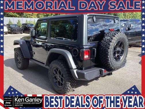 Black Clearcoat 2026 Jeep Wrangler Sport