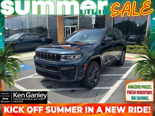 Fathom Blue Pearlcoat 2026 Jeep Grand Cherokee Limited