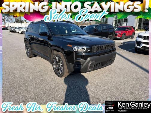 Diamond Black 2026 Jeep Cherokee Overland