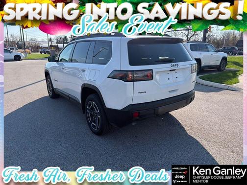 Bright White Clearcoat 2026 Jeep Cherokee LAREDO/LIMITED