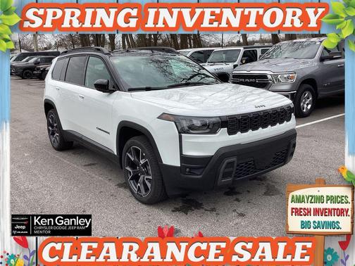 Bright White Clearcoat 2026 Jeep Cherokee Overland