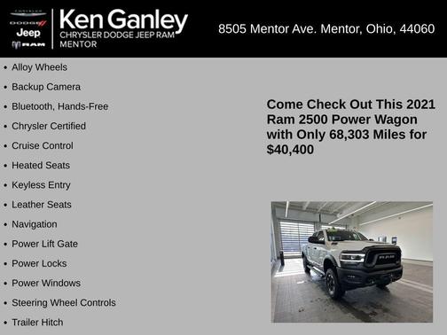 2021 RAM 2500 Power Wagon