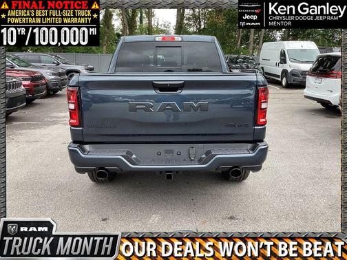 2026 RAM 1500 Big Horn/Lone Star