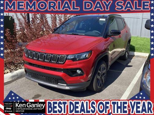 Red 2026 Jeep Compass Limited