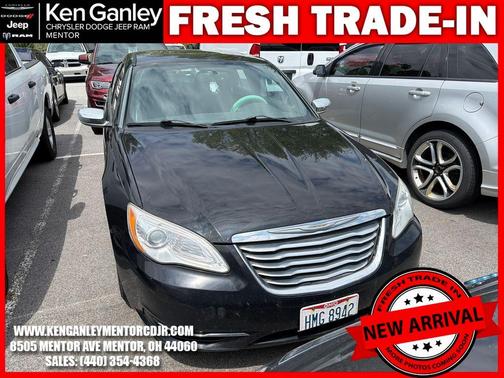 Black Clearcoat 2012 Chrysler 200 Limited