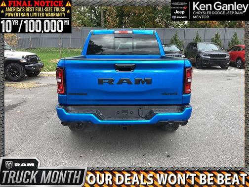 2026 RAM 1500 Big Horn/Lone Star