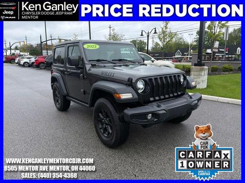 Granite Crystal Clearcoat Metallic 2022 Jeep Wrangler Sport