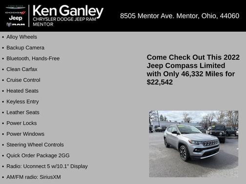 2022 Jeep Compass Limited