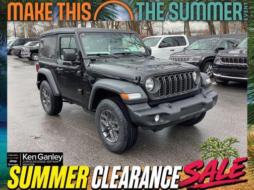 Black Clearcoat 2026 Jeep Wrangler Sport