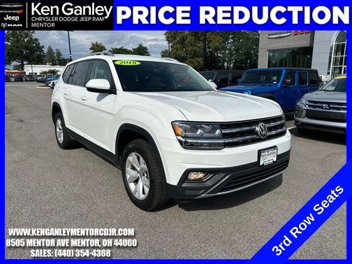 2018 Volkswagen Atlas 3.6L SE w/Technology