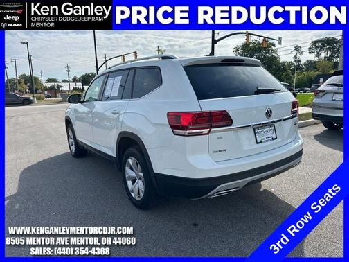 2018 Volkswagen Atlas 3.6L SE w/Technology