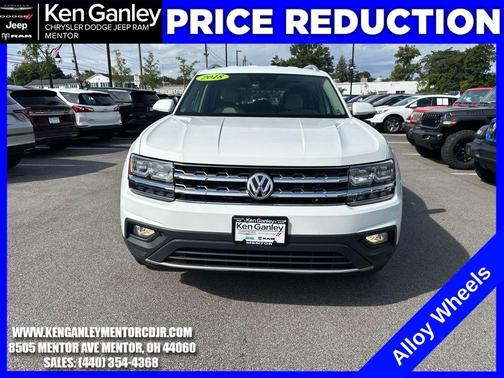2018 Volkswagen Atlas 3.6L SE w/Technology
