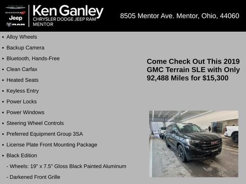 2019 GMC Terrain SLE