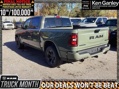 2026 RAM 1500 Big Horn/Lone Star