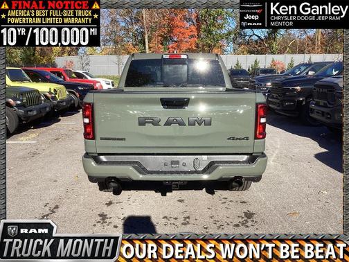 2026 RAM 1500 Big Horn/Lone Star