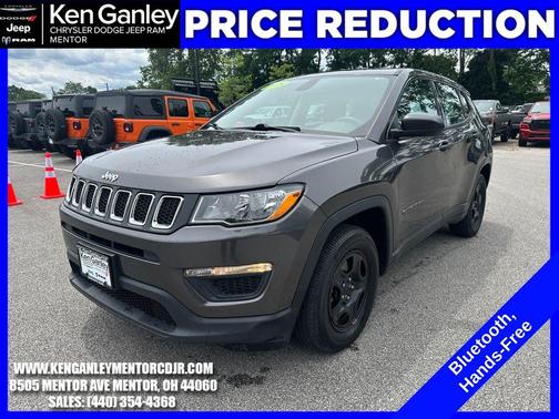 Granite Crystal Clearcoat Metallic 2018 Jeep Compass Sport
