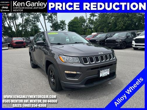 Granite Crystal Clearcoat Metallic 2018 Jeep Compass Sport