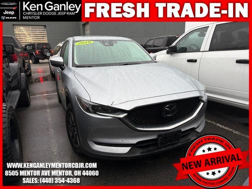 Sonic Silver Metallic 2018 Mazda CX-5 Grand Touring