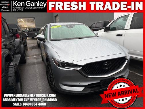 Sonic Silver Metallic 2018 Mazda CX-5 Grand Touring