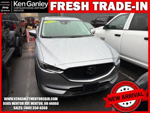 Sonic Silver Metallic 2018 Mazda CX-5 Grand Touring