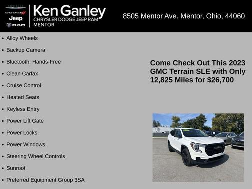 2023 GMC Terrain SLE