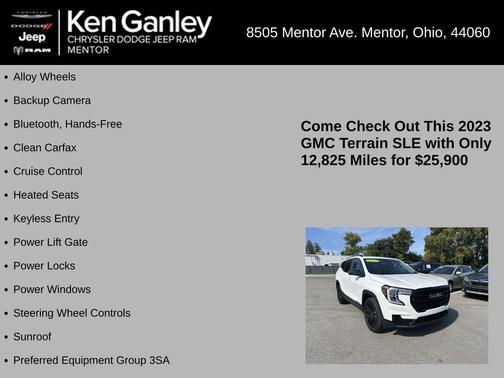 2023 GMC Terrain SLE