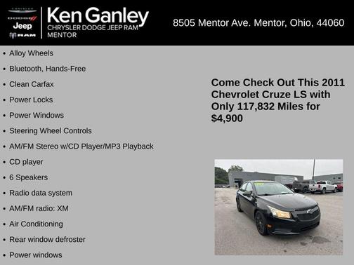 2011 Chevrolet Cruze LS