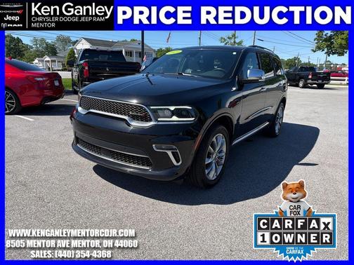 DB Black Crystal Clearcoat 2023 Dodge Durango Citadel