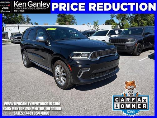 DB Black Crystal Clearcoat 2023 Dodge Durango Citadel