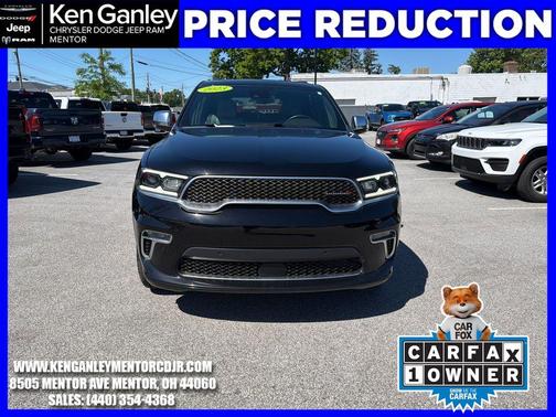 DB Black Crystal Clearcoat 2023 Dodge Durango Citadel