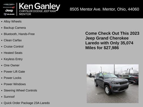 2023 Jeep Grand Cherokee Laredo