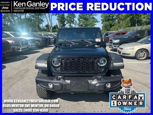 Black Clearcoat 2025 Jeep Wrangler 4xe Sport