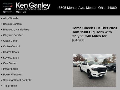 2023 RAM 1500 Big Horn