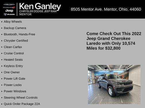 2022 Jeep Grand Cherokee Laredo