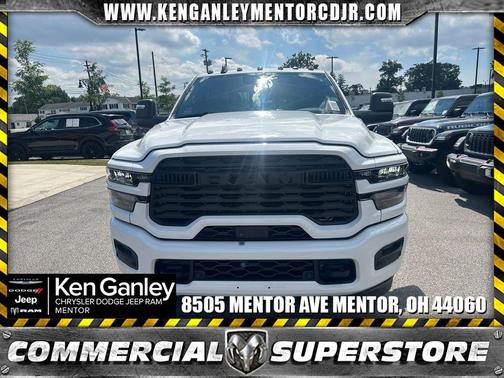 Bright White Clearcoat 2026 RAM 3500 Big Horn