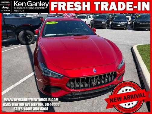 Red 2019 Maserati Ghibli S Q4 GranSport