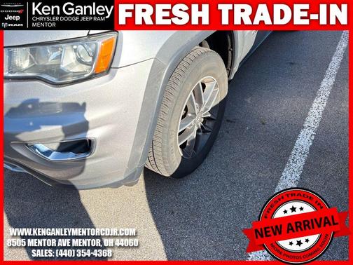 Billet Silver Metallic Clearcoat 2017 Jeep Grand Cherokee Limited