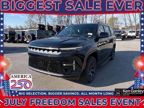 Gloss Black 2026 Jeep Grand Wagoneer LIMITED ALTITUDE