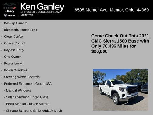 2021 GMC Sierra 1500 Base