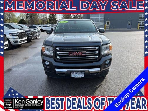 Gray 2016 GMC Canyon SLE