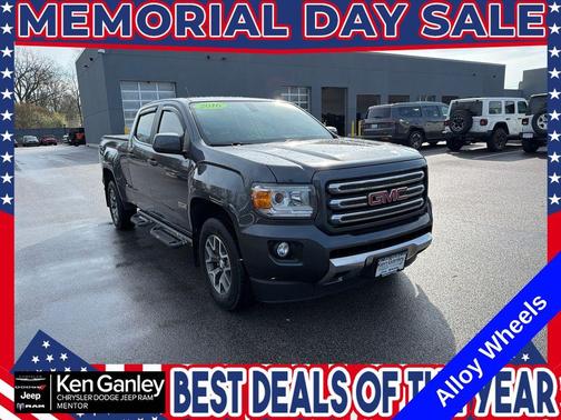 Gray 2016 GMC Canyon SLE